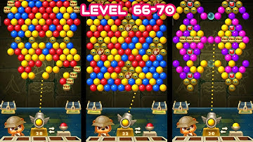 Bubble Shooter Original New Update - Level 66 - 70 | Android Gameplay