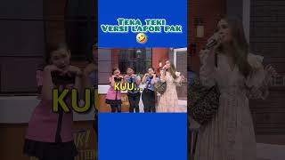 Teka Teki Raisa feat Lapor Pak 🤣 #laporpaktrans7 #raisa #shorts #youtube #shortvideo #fyp