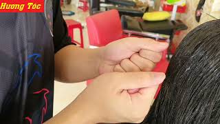 Hướng Dẫn Kỹ Thuật Thử Độ Giãn Nở Của Tóc Khi Duỗi Tại Hương Tóc