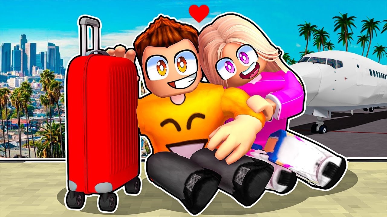 SMILESLOW ZABRAŁ MNIE NA RANDKĘ DO LOS ANGELES na BERRY AVENUE w ROBLOX! ❤️ NOWY UPDATE 💥