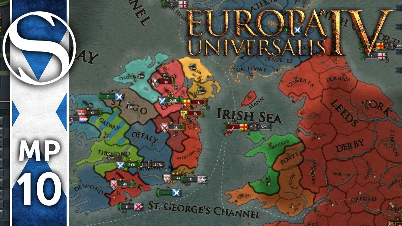 UNITING IRELAND EU4 Multiplayer With Arumba, Zippy and Lambert Part