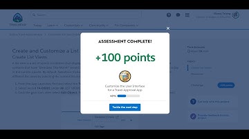 Create and Customize a List View At Customize the User Interface for a Travel Approval App