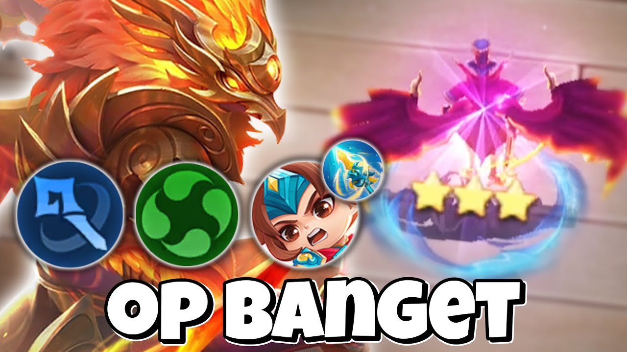 EL CAPIT!! KAJA MAGE + GREAT DRAGON SPEAR ZILONG TERLALU OP PAKCOY!! MAGIC CHESS MOBILE LEGENDS