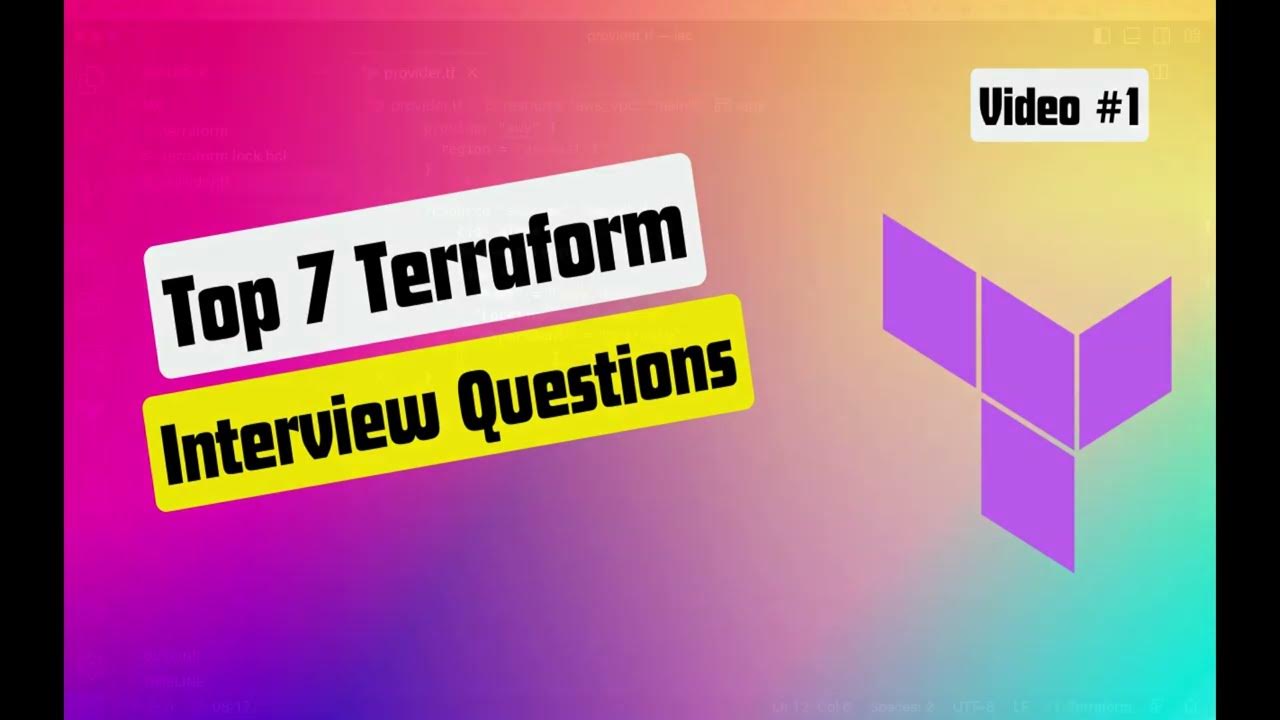 Must know Terraform Interview question for experienced terraform FAQs