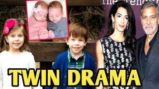 Twins Drama! Amal Clooney Breaks Silence on George Clooney Paternity Test Shock