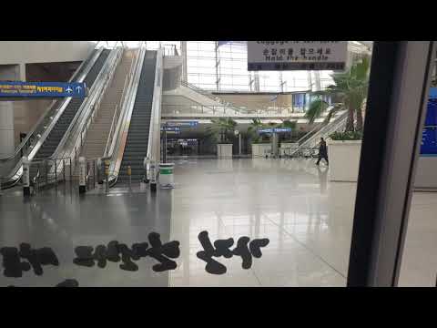 인천국제공항 제1여객터미널 1터미널역~탑승동 주행영상
