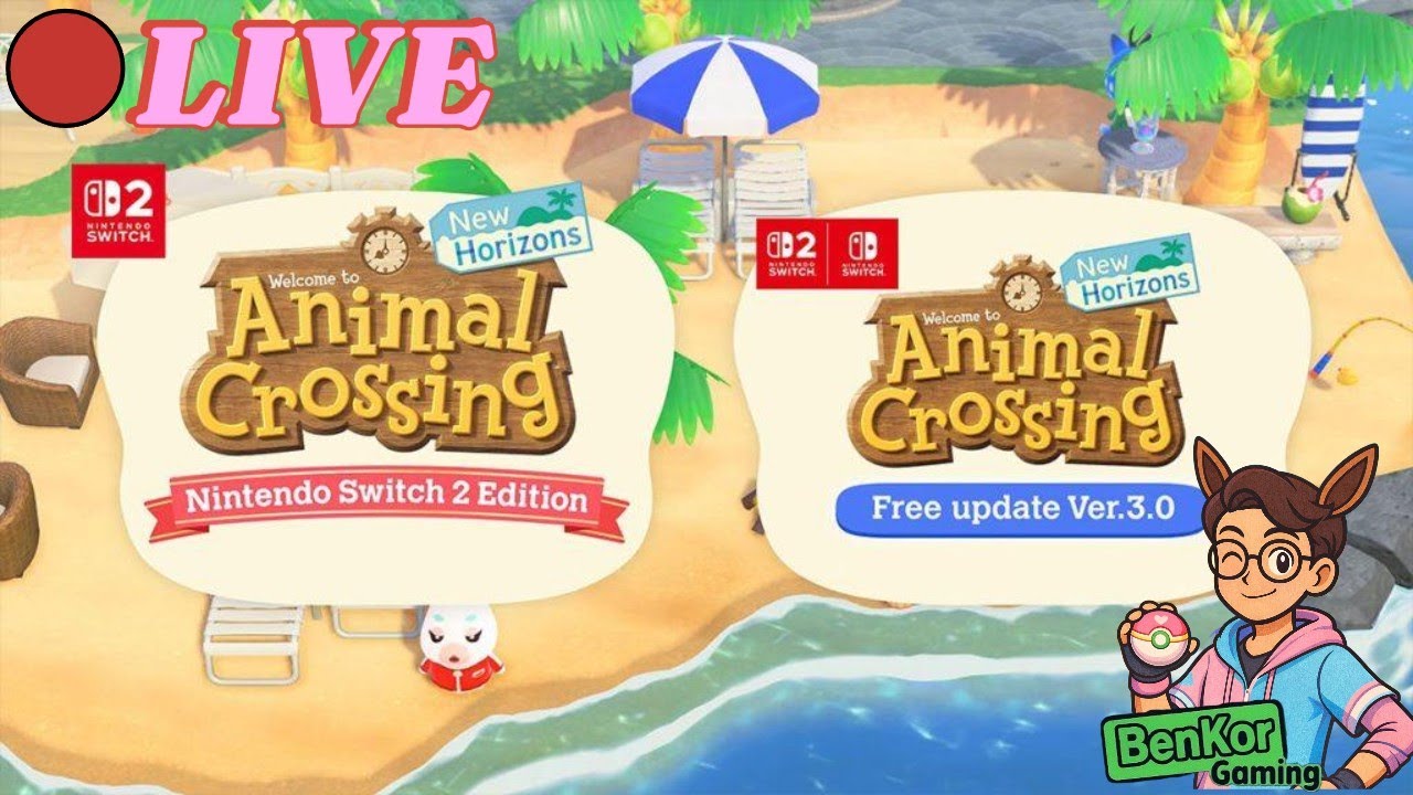 🔴 Live《集合啦！動物森友會 Animal Crossing New Horizons 3.0 !!!》