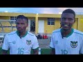 National Football players Travist Joseph and Chad Bertrand