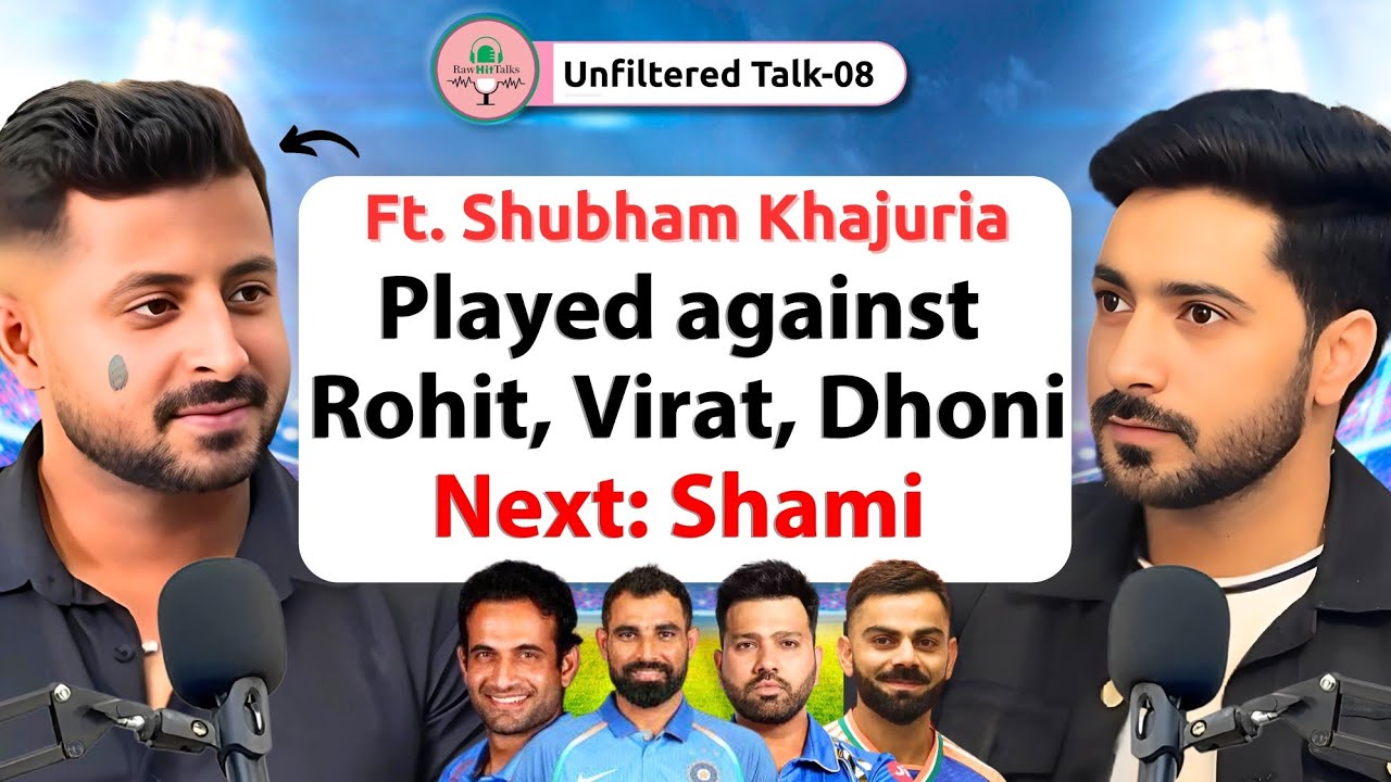 Shubham Khajuria: Cricket Career, Ranji Trophy & Lessons from Virat, Dhoni, Rohit, Irfan & Pant