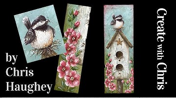 Create with Chris - Chickadee Birdhouse Tutorial