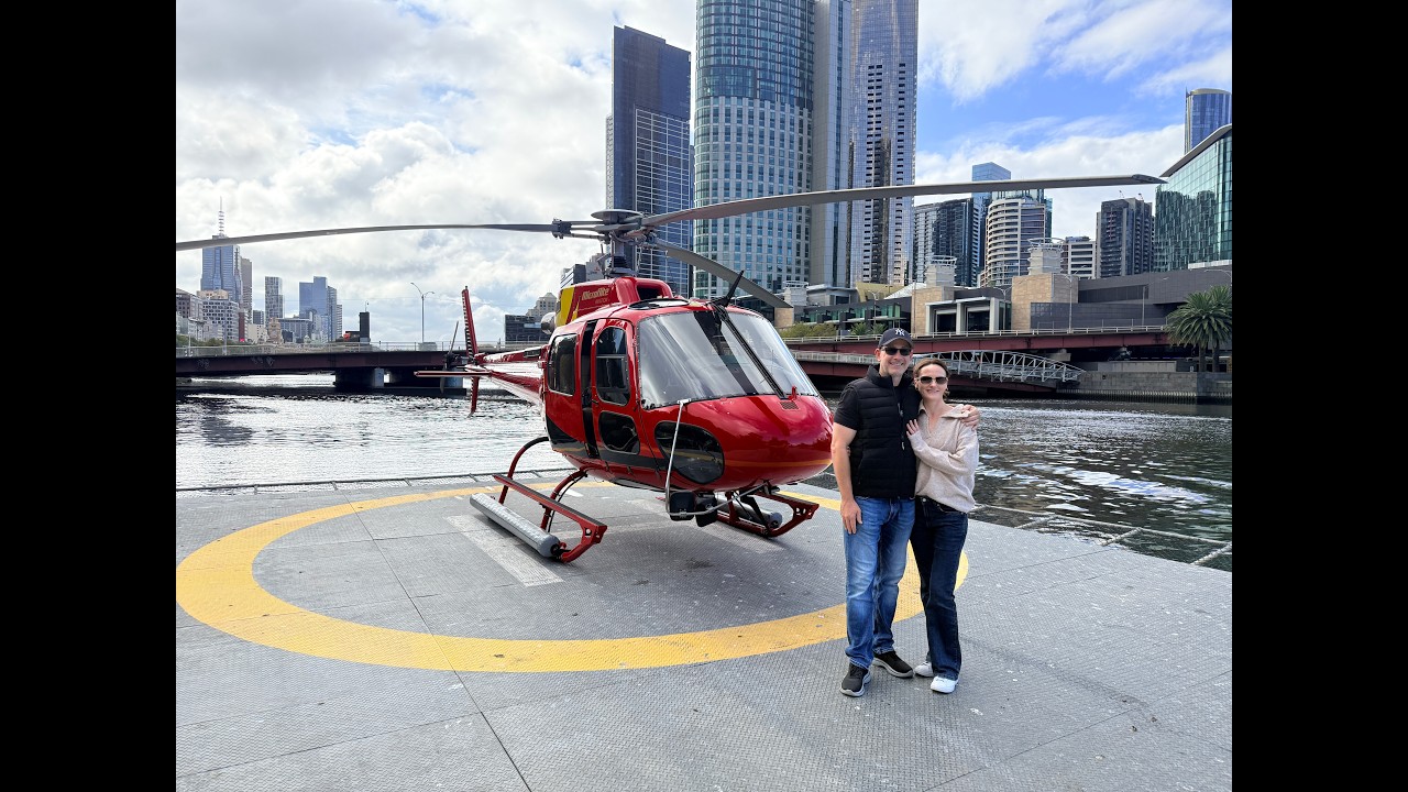 Helicopter Ride Melbourne, 4K HDR