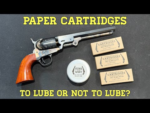 Paper Cartridges: To Lube or Not to Lube?