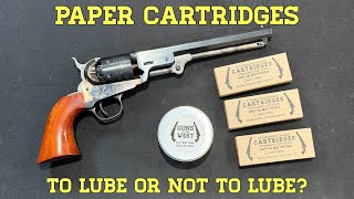 Paper Cartridges: To Lube or Not to Lube?