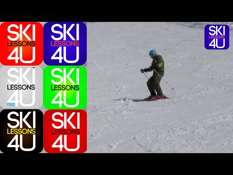 Intermediate Ski Lessons #3 - Ski Drills - Learn How to Ski - Ski Technique - Ski School