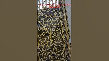 ✅ Mẫu Cổng Nhôm Đúc đẹp và cao cấp nhất hiện nay