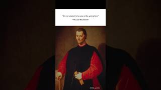 #niccolomachiavelli #philosophy #wisdom #mindset