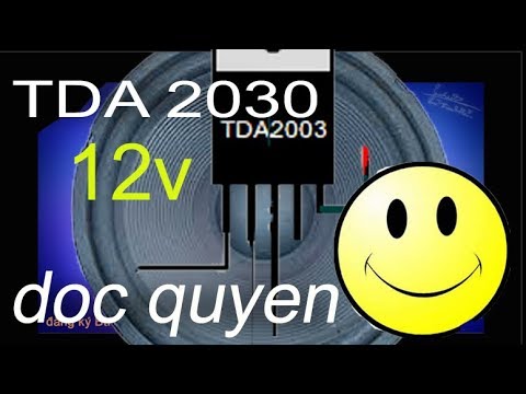 Video Hướng dẫn cách làm mạch ampli đơn giản 12v với TDA... - youtube