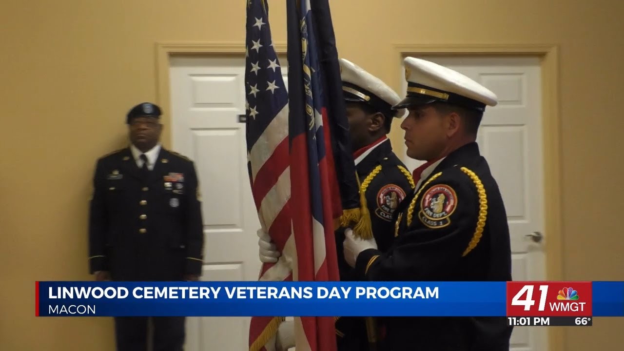 Historic Linwood Cemetery holds Veterans Day Ceremony