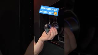 ‼️Valerion Anamorph einsetzen🤩#valerion #anamorphiclens #spexman #projektor #heimkino #heimkinobau