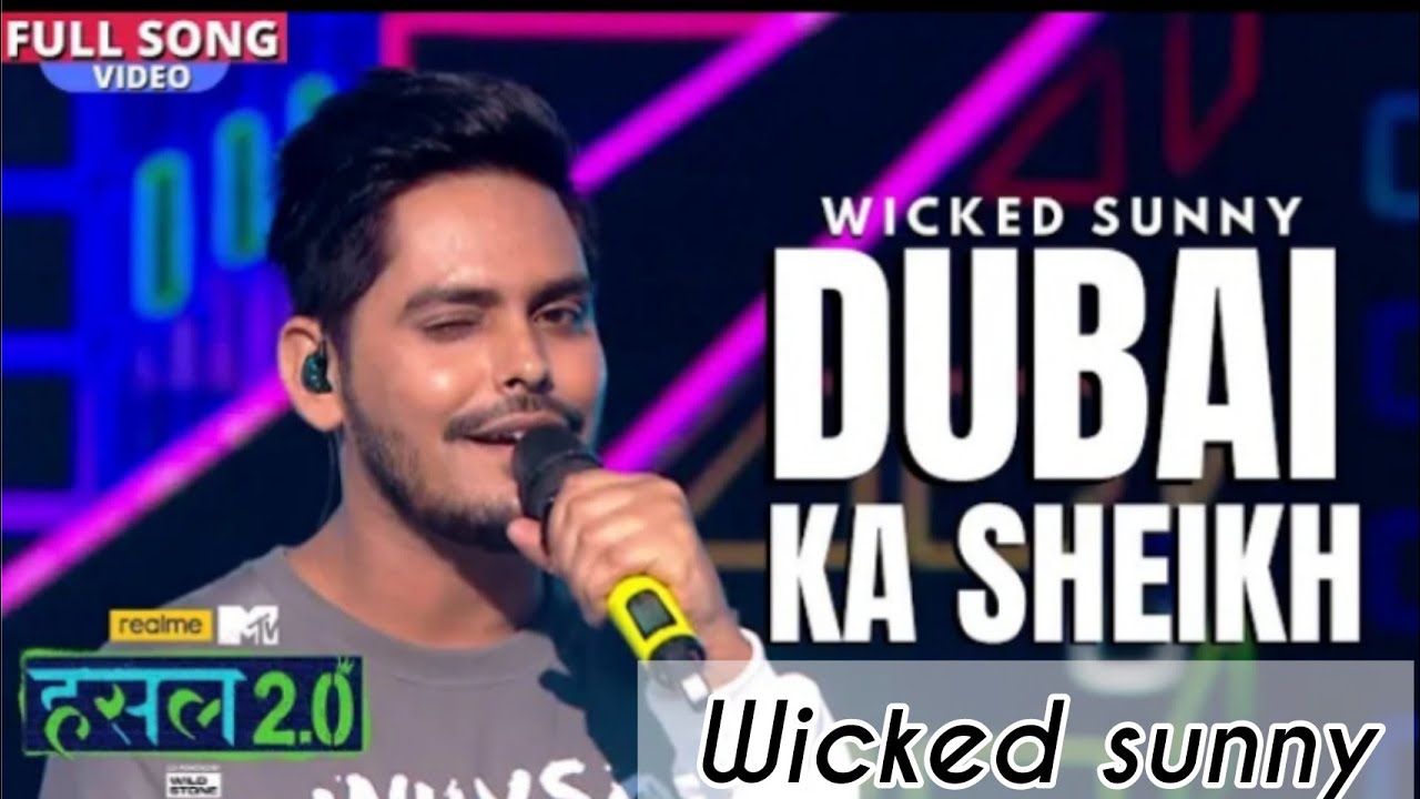 Wicked sunny - Dubai Ka Sheikh | Hustle 2.0 | Rap Song - YouTube