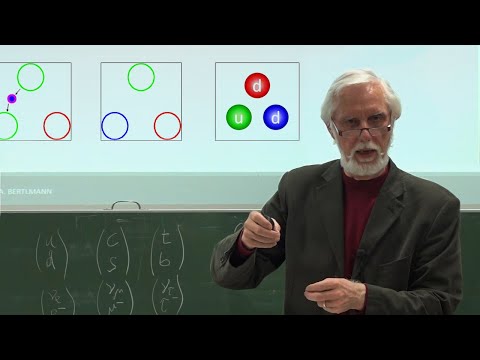Reinhold Bertlmann: The Bizarre Quantum. Teil 7. Konstituenten der Materie