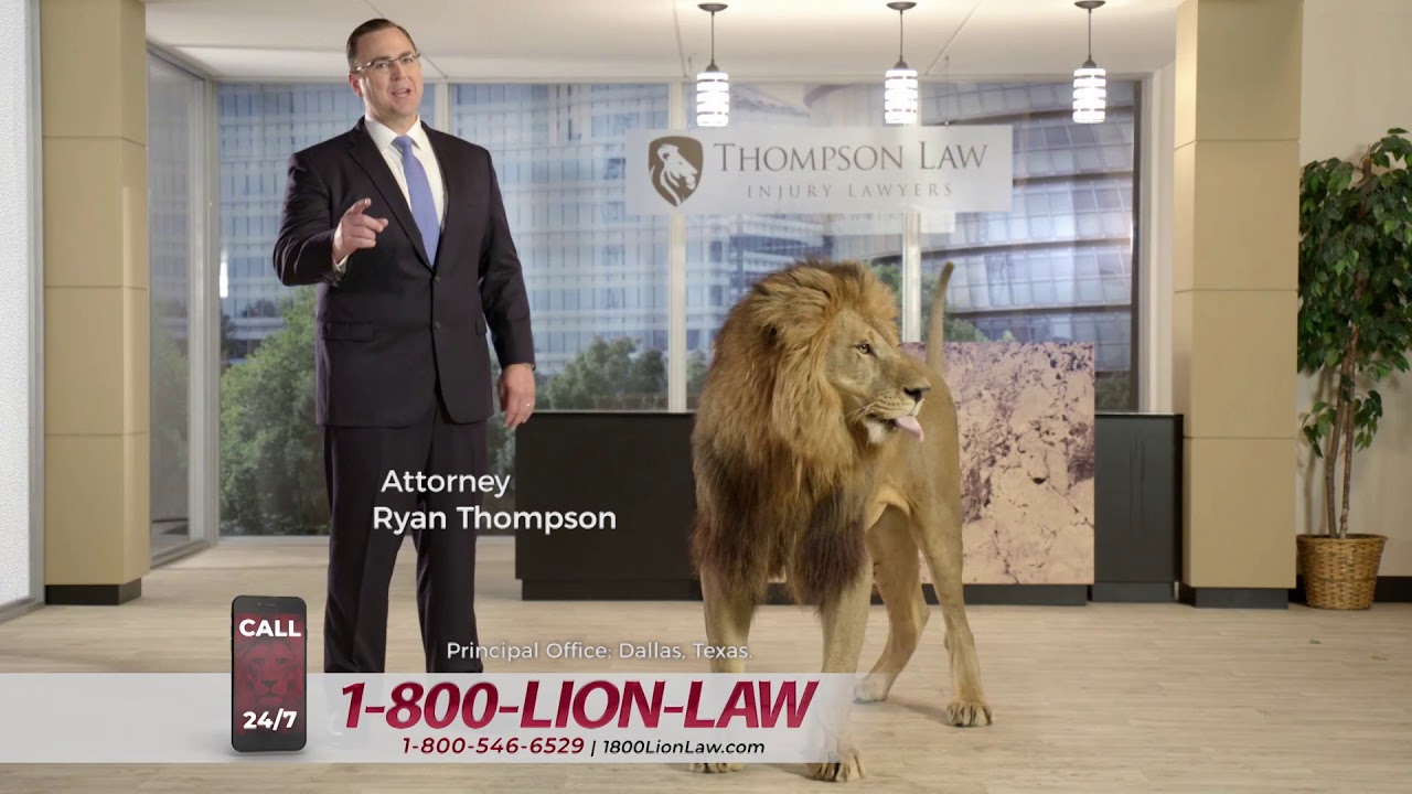 McAllen Car Accident Lawyer | FREE CONSULTATION | Thompson Law | 1-800-LION-LAW