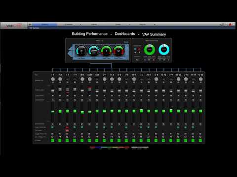 WebCTRL v7 - Building Performance Summary Dashboards - VAV Summary