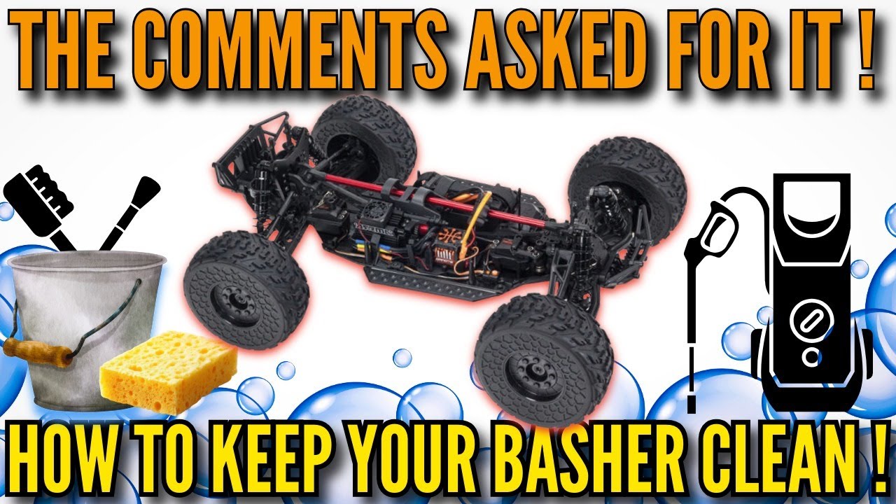 Руководство по чистке радиоуправляемых моделей Basher | Никогда не пропускайте это! 🛻