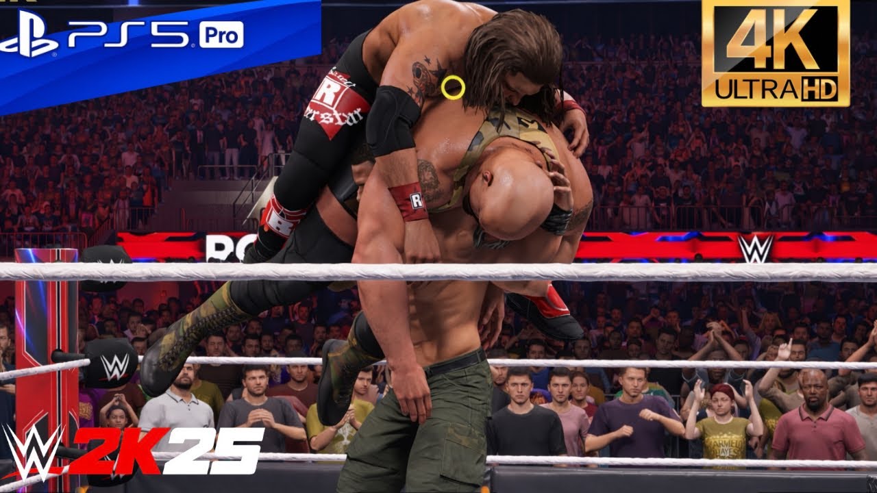 WWE 2K25 - John Cena vs Big Show vs Edge – Royal Rumble | PS5 PRO | 4K HDR Gameplay #wwe