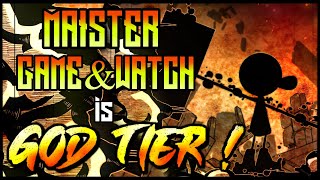 Maister Mr. Game And Watch Is God Tier Mr. Game And Watch Combos & Highlights Smash Ultimate