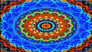 Extra Colorful Trippy FLASHING COLORS Kaleidoscopic Psychedelic Visuals -- River of Totally Yes