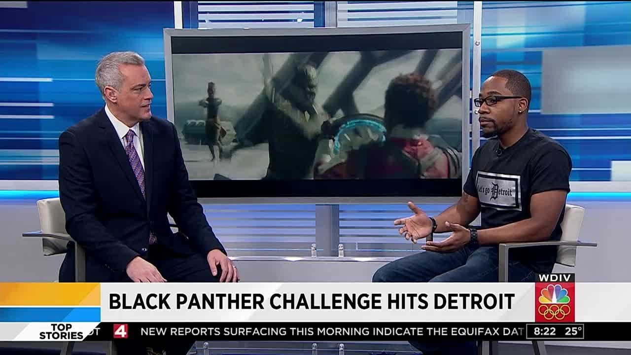 Black Panther challenge hits Detroit