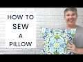 How To Sew A Pillow