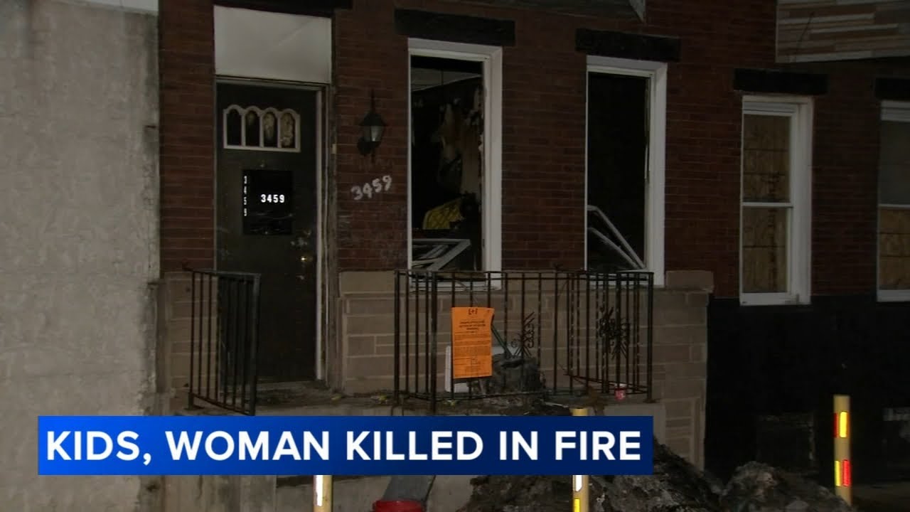Family, friends remember 2 children, woman killed in fire - YouTube