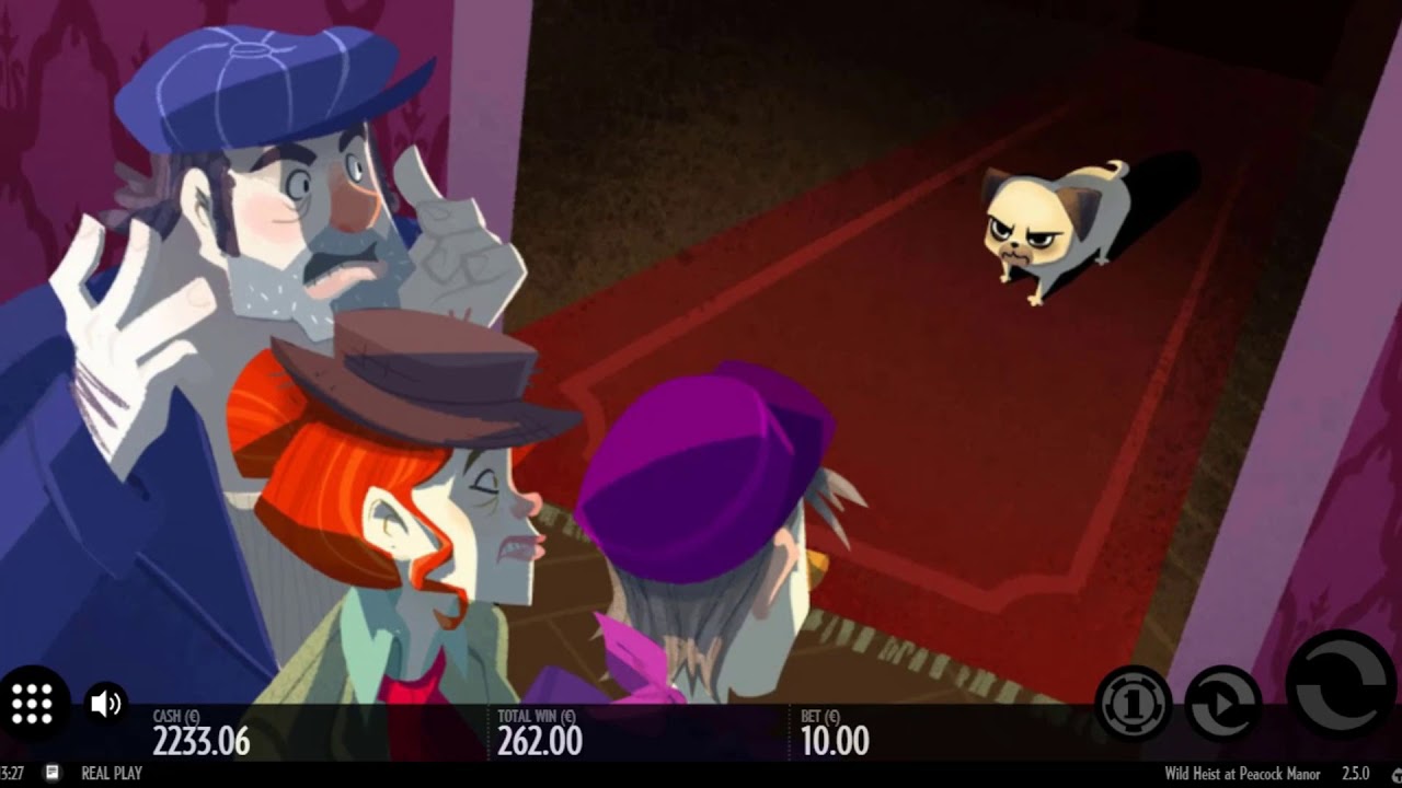 Занос в Wild Heist  - 2 бонуски с золотыми картами