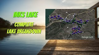 Inks Lake - Full Lake Breakdown - Find the Bass Fast!!!