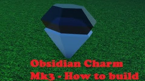 Factory Simulator Roblox - How to build - Tier 4 [Compressed] Mk3 Obsidian Charm