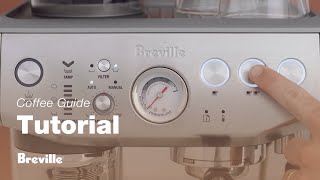 The Barista Express™ Impress | Adjusting your espresso shot volume and temperature | Breville NZ