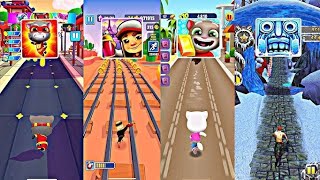 Subway Surfers 🆚 Temple Run 🆚 Jumanji 🆚 Talking Tom 🌪️ Speed Storm Challenge! screenshot 2