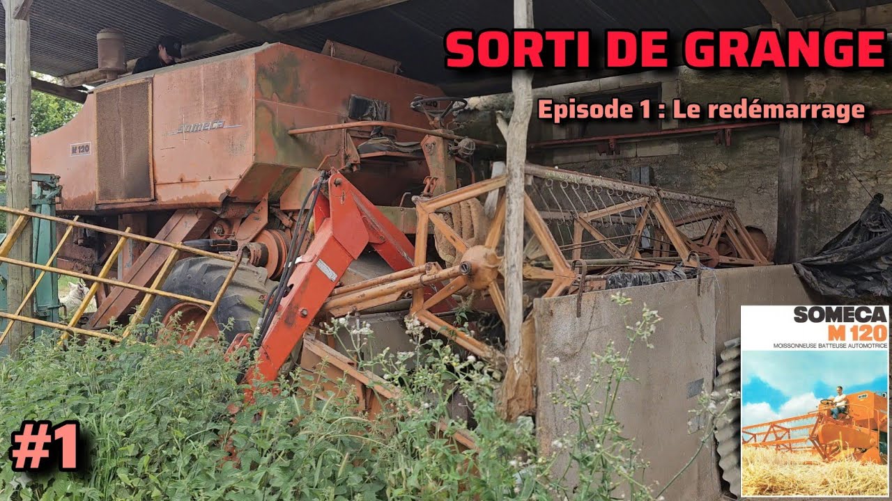 Moissonneuse Batteuse, someca m120