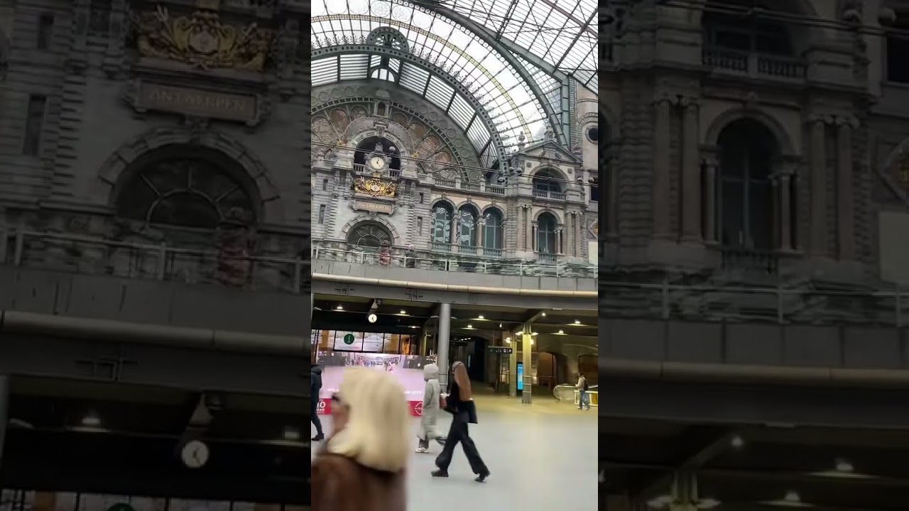 Antwerp Central Station Belgium 