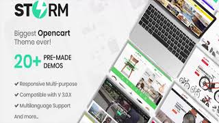 Storm - Opencart Ecommerce Theme | Themeforest Website Templates and Themes