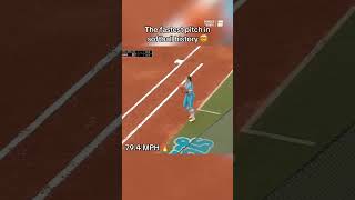 When Karlyn Pickens threw this record-breaking pitch 😮‍💨