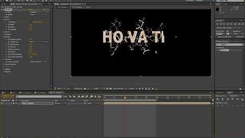 Hướng dẫn After Effect Part 29 - Hiệu ứng kính vỡ