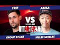 Nounsvitational 2025 Trif Peach Vs AMSa Yoshi Smash Melee SSBM