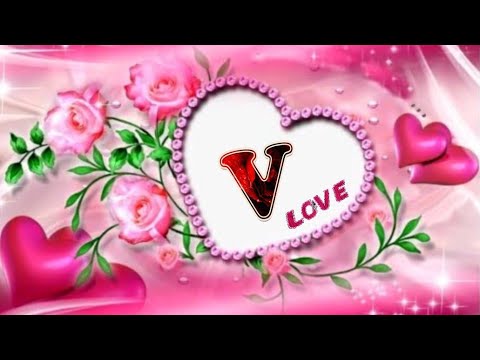 L love v letter whatsapp status, L V Name status