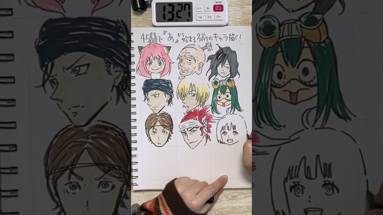 あ から 始まる キャラクター