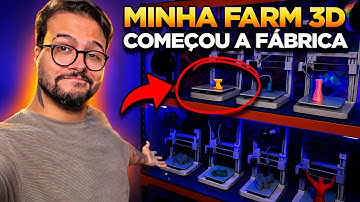 TRANSFORMEI um QUARTO numa FÁBRICA 3D (é sério)