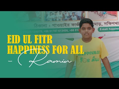 Eid ul fitr happiness for all by Ramin