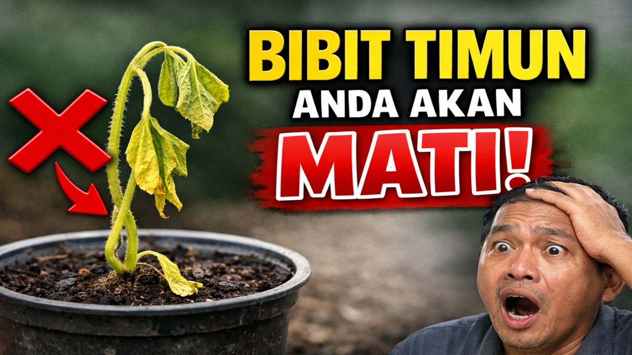 BIBIT TIMUN ANDA AKAN MATI! 5 Kesalahan Fatal yang Membunuh Mentimun Jauh Sebelum Pindah Tanam.